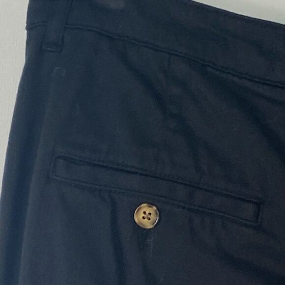 Zara Black Skinny Mid-Rise Chino Trousers Pants NWOT - Picture 8 of 13